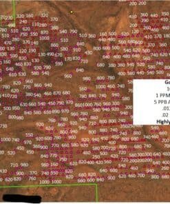 Ararat Gold Maps 13 geochem soil assay