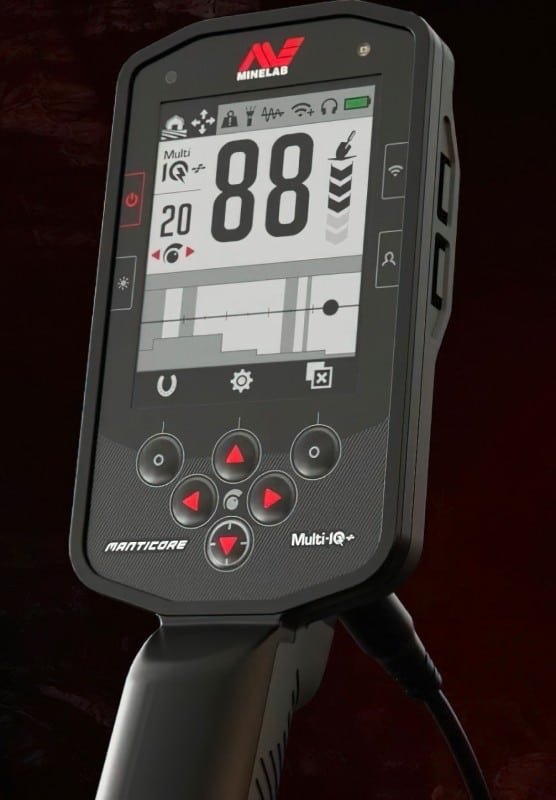 Minelab Manticore Display Close
