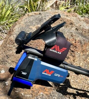 Minelab Easy Arm GPZ 7000 and GPX 6000 available from Tryhard Prospecting.