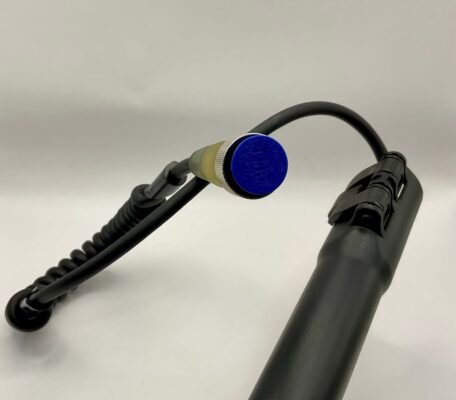 Minelab GPZ 7000 coil plug cap designed to keep the dust out. Designed by Tryhard Prospecting (THP)