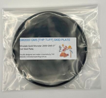 Minelab Gold Monster GM5 5" Coil Skid Plate. Designed by Tryhard Prospecting (THP)