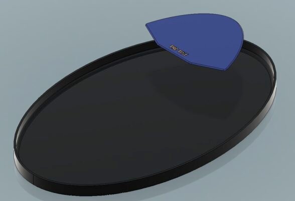 Minelab GPX 6000 Nugget Finder 12x7 EXCEED Coil Skid Plate. Designed by Tryhard Prospecting (THP TUFF)