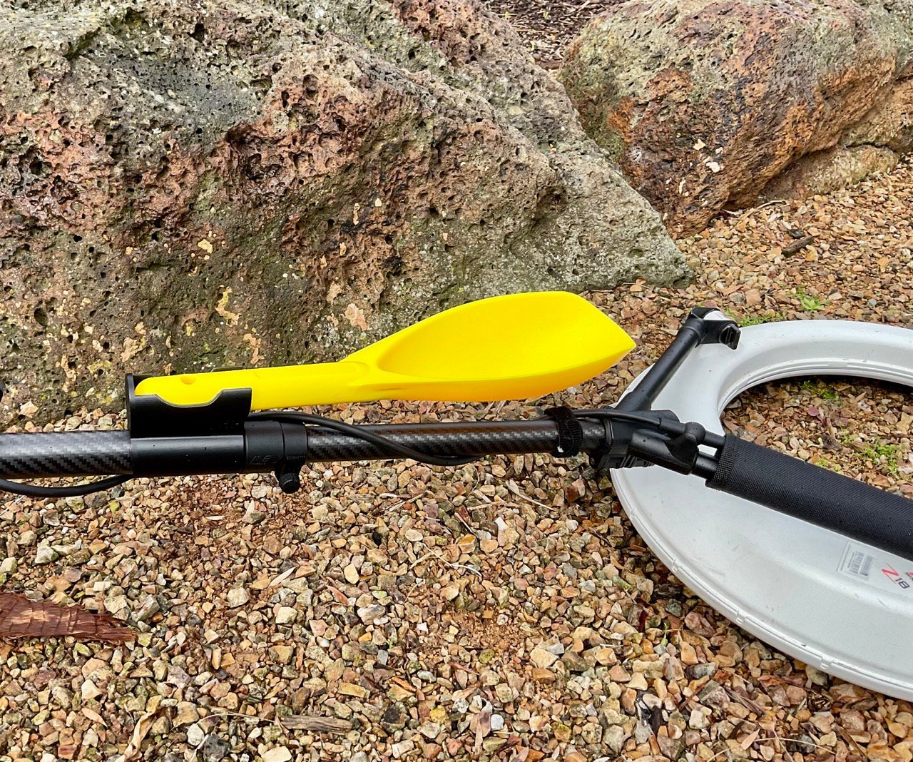 Minelab GPZ 8000 Gold Scoop Holder | Free AU Shipping | THP 3 Minelab Detector GPZ 8000 Scoop Holder designed and manufactured by Tryhard Prospecting THP