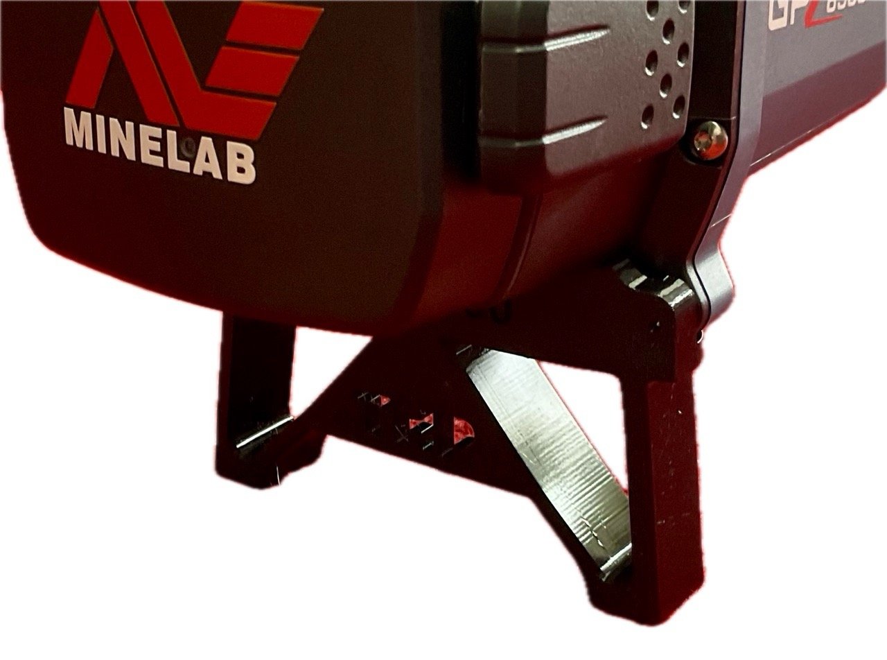 Minelab GPZ 8000 Flexible Detector Stand | Free AU Shipping | THP 4 Minelab GPZ 8000 Flexible Stand. Tryhard Prospecting, THP.