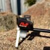 22mm Universal Detector Stand Tall Boy Version designed and manufactured by Tryhard Prospecting THP