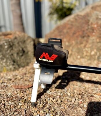 22mm Universal Detector Stand Tall Boy Version designed and manufactured by Tryhard Prospecting THP