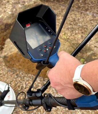 Minelab Detector GPZ 8000 Bungee Guide designed and manufactured by Tryhard Prospecting THP